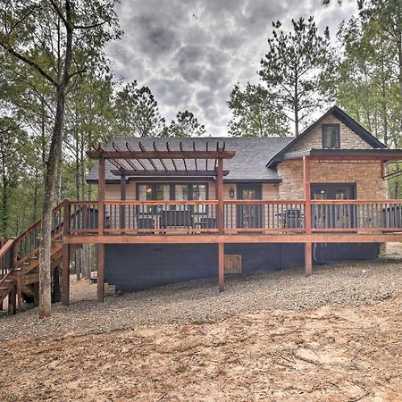 Modern Broken Bow Cabin Large Deck, Bbq And Pergola Exteriér fotografie
